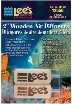 Lee's Wooden Air Diffusers - 2" - 2 pk