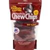 Lennox Beefhide Chew Chips Dog Treat Beef - 16 Oz