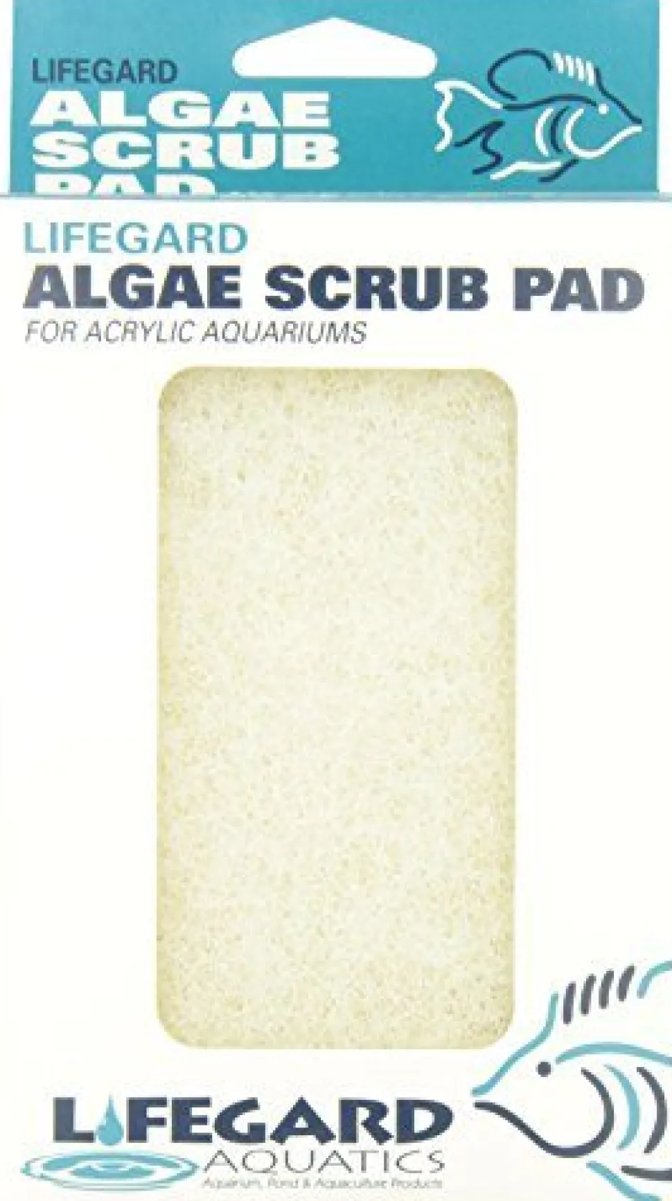 Lifegard Aquatics Algae Scrub Pad - For Acrylic