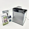 Lifegard Aquatics Low Iron Ultra Clear 3 in 1 Aquarium Set with Built-In Back Filter