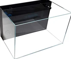 Lifegard Aquatics Low Iron Ultra Clear Aquarium with Built-In Back Filter - 4.14 gal