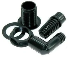 Lifegard Aquatics Slip Bulkhead Fitting Kit - 3/4"