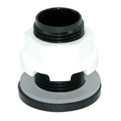 Lifegard Aquatics Standard Threaded Bulkhead - 1/2"