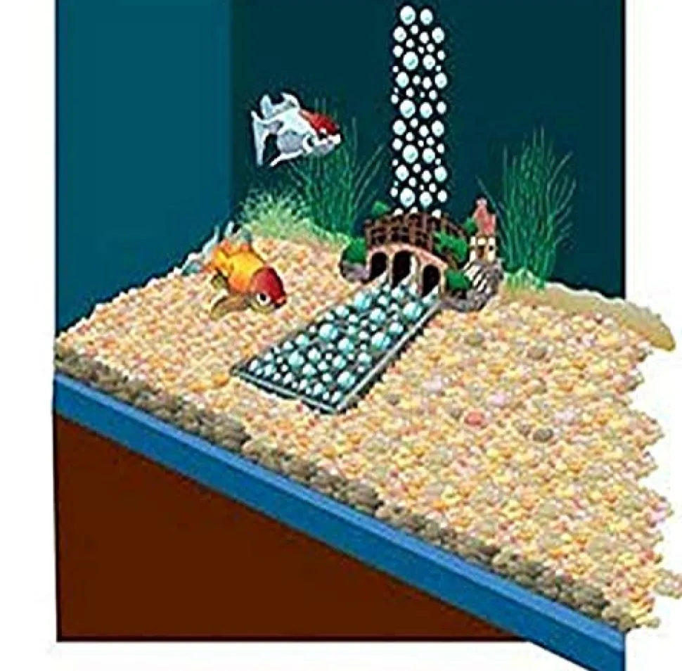 Lifegard Aquatics Underwater River with Air Pump - Small