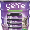 Litter Genie Litter Genie Plus Refill Cat Litter Disposal System - Black - 4 Pack