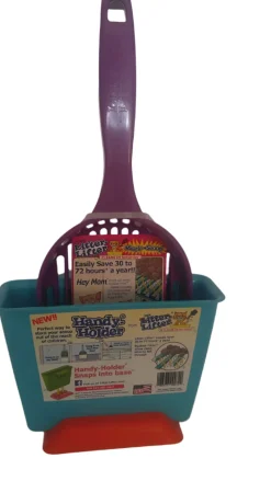 Litter-Lifter Magic Cat Scoop with Handy Holder Combo Assorted
