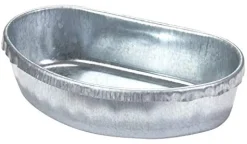 Little Giant Coop Cup Galvanized Small Animal Feeding Dish - 1 Qt