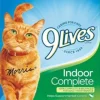 9Lives Indoor Complete Chicken and Salmon Dry Cat Food - 3.15 Lbs - Case of 4