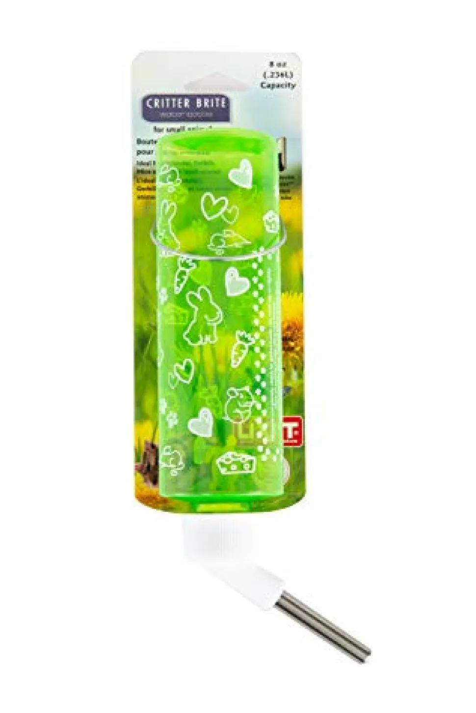 Lixit Critter Brites Deluxe Bottle - 8 fl oz
