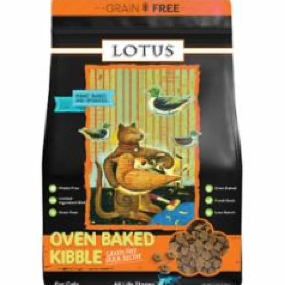 Lotus Grain-Free All Life Stages Duck Dry Cat Food - 5 lbs