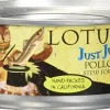 Lotus Just Juicy Stew Pollock Canned Cat Food - 5.3 Oz - Case of 24