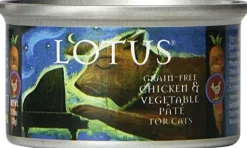 Lotus Pate Grain-Free Chicken Canned Cat Food - 5.3 Oz - Case of 24