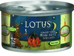 Lotus Pate Grain-Free Pork Canned Cat Food - 2.75 Oz - Case of 24