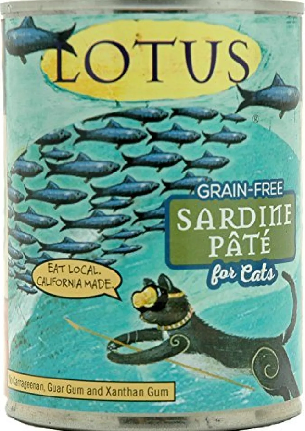 Lotus Pate Grain-Free Sardine Canned Cat Food - 12.5 Oz - Case of 12
