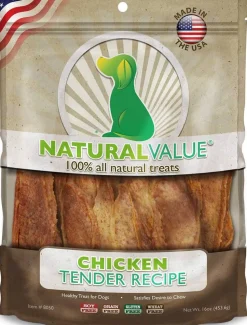 Loving Pets Natural Value USA Tender Recipe Natural Dog Chews - Chicken - 14 Oz