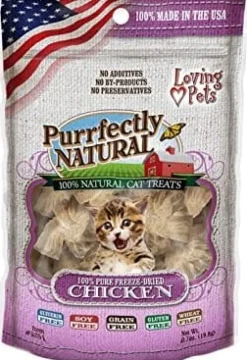 Loving Pets Purely Natural Freeze Dried Cat Treats - Chicken - .6 Oz