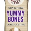 Loving Pets Yummy Bone Flavor Filled Bone Singles Natural Dog Chews - Chicken - 2.8 Oz - 15 Pack