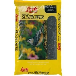 Lyric Black Oil Sunflower Sunflower Oil Wild Bird Food - 5 Lbs - 8 Pack
