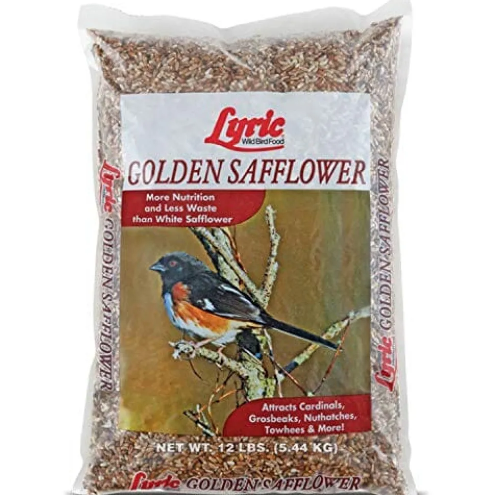 Lyric Golden Safflower Wild Bird Food - 12 Lbs