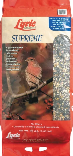 Lyric Supreme Wild Bird Food Seed Mix - 20 Lbs