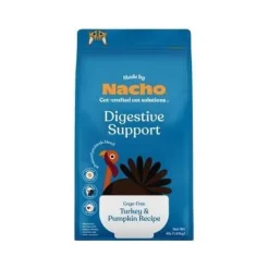 Made by Nacho Digestive Support Turkey and Pumpkin Dry Cat Food - 4 Lbs