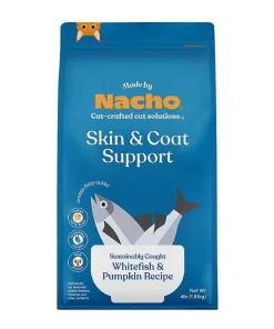 Made by Nacho Skin and Coat Whitefish and Pumpkin Dry Cat Food - 4 Lbs