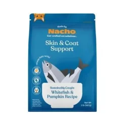 Made by Nacho Skin and Coat Whitefish and Pumpkin Dry Cat Food - 2 Lbs