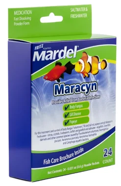 Mardel Maracyn Antibacterial Medication - 0.021 Oz - 24 Count