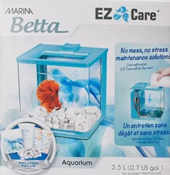 Marina Betta EZ Care Aquarium - Blue
