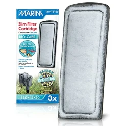 Marina Bio-Carb Cartridges for Slim Filters - 3 pk