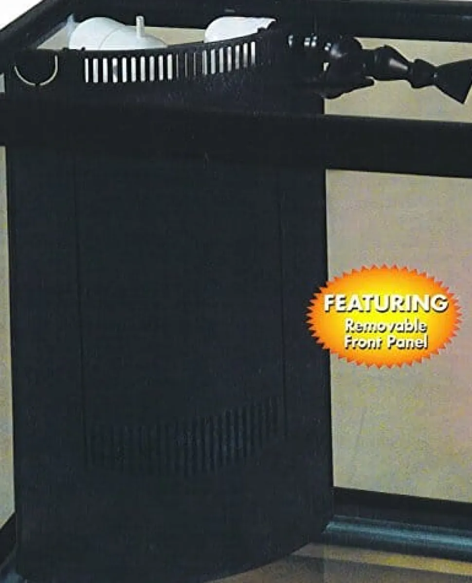 Marineland Corner-Flo Aquarium with 1 Overflow Tank - 65 Gal - 36 X 18 X 24