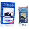 Marineland Emperor Rite-Size Filter Cartridge Aquarium Filter Insert - Size E - 4 Pack