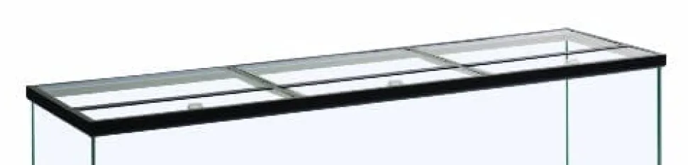 Marineland Hinged Aquarium Glass Canopy - 36 X 13 In