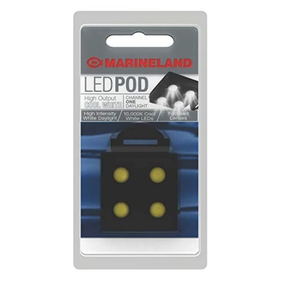 Marineland Light Pod High Output Aquarium LED Lighting - White