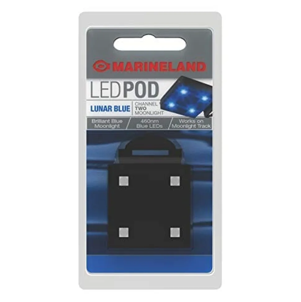 Marineland Light Pod Lunar Aquarium LED Lighting - Blue