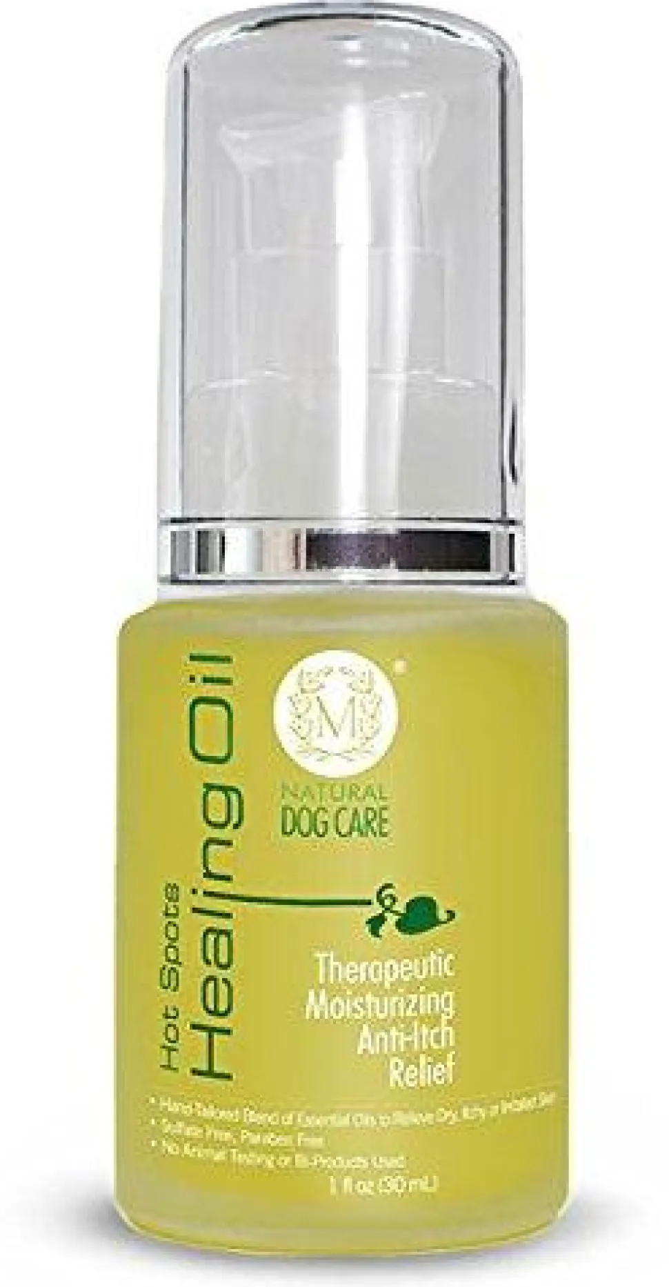 Mauro Cat and Dog Hot Spot Healing Oil Therapeutic Moisturizing Anti-Itch Relief - 1 oz