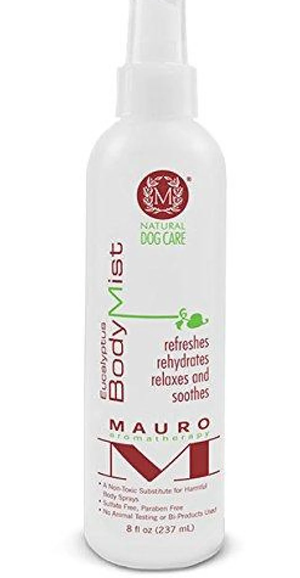 Mauro Eucalyptus Body Mist Cat and Dog Deodorizer - 8 oz Bottle