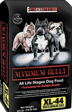 Maximum Bully Dry Dog Food - Chicken/Pork - 44 Lbs