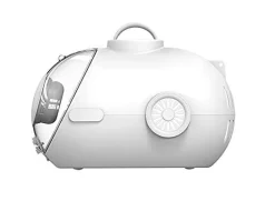 Mclovin's Pet Submarine Hard-Shell Travel Pet Carrier - White