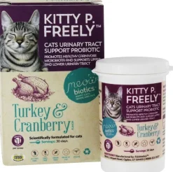 Meowbiotics Human-Grade Kitty P Freely Urinary Tract Cat Support