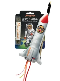 Meowijuana Get Blasted Rocket with Wand Refillable Catnip Cat Toy