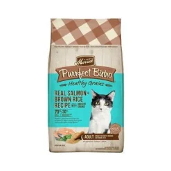 Merrick - Purrfect Bistro with Grains Salmon + Brown Rice Recipe with Ancient Grains Dry Cat Food - 4lb