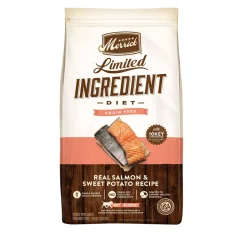 Merrick Adult Limited Ingredient Diet Grain-Free Salmon and Sweet Potato Dry Dog Food - 4 Lbs