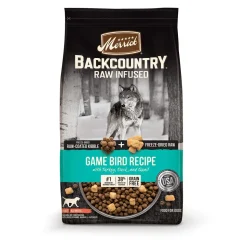 Merrick 'Backcountry' Game Bird Dry Dog Food - 10 lb Bag