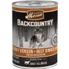 Merrick 'Backcountry' Grain-Free Chunky Venison & Beef Canned Wet Dog Food- 12.7 oz Cans - Case of 12