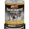 Merrick 'Backcountry' Grain-Free Chicken Thigh Canned Dog Food - 12.7 oz Cans - Case of 12
