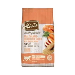 Merrick Classic Canine Salmon + Brown Rice with Healthy Healthy Ancient Grains Dry Dog Food - 12 lb Bag