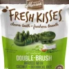 Merrick Fresh Kisses Coconut Oil and Botanicals Extra Small Brush Dog Dental Chews - 20 Count - 6 Oz