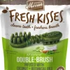 Merrick Fresh Kisses Coconut Oil and Botanicals Medium Brush Dog Dental Chews - 6 Count - 6 Oz