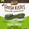 Merrick Fresh Kisses Coconut Oil and Botanicals Medium Brush Dog Dental Chews - Value Box - 22 Count - 23 Oz